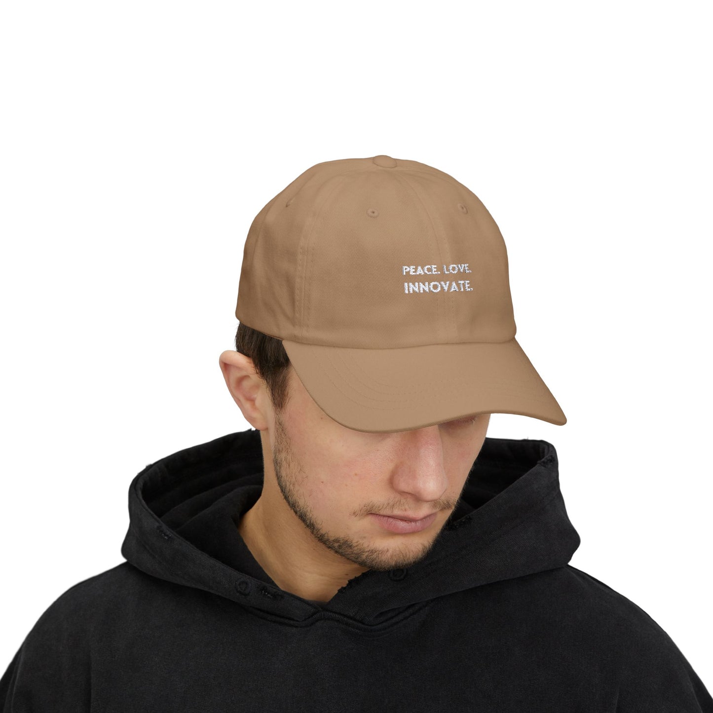 Peace Love Innovate Classic Cap - Casual Streetwear Hat