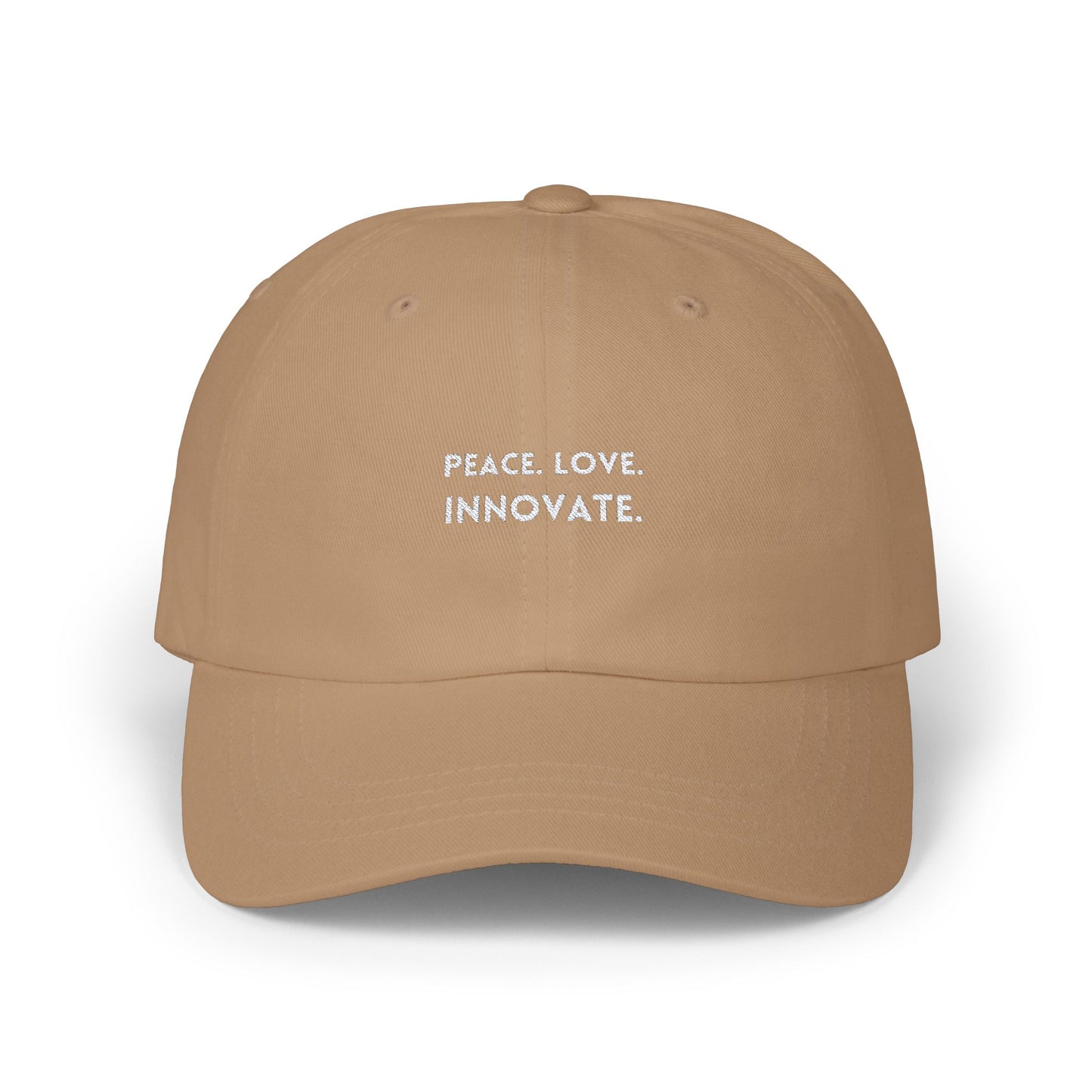 Peace Love Innovate Classic Cap - Casual Streetwear Hat